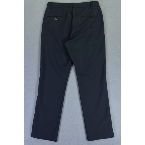 Under Armour Pants Mens 32x30 Black Match Play Performance Golf Wicking - Picture 5 of 10